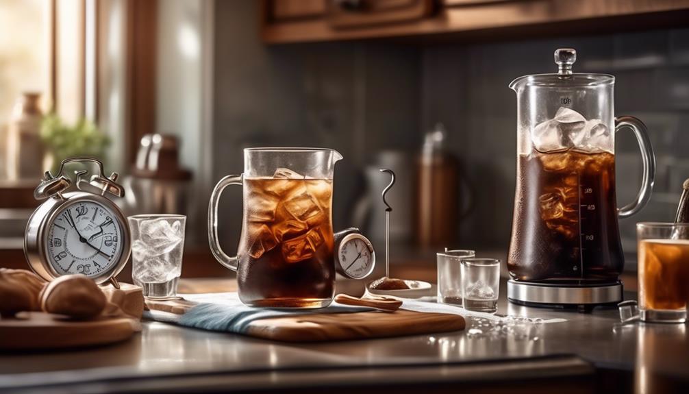 How to Make Large Batch Cold Brew Coffee? optimal brewing conditions for coffee