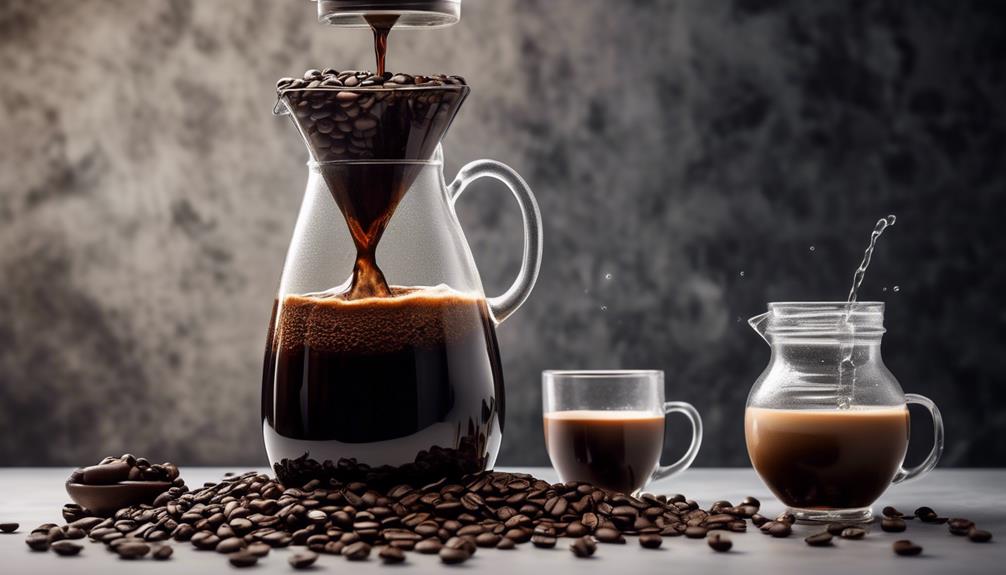 How to Make Large Batch Cold Brew Coffee? optimal coffee brewing ratios