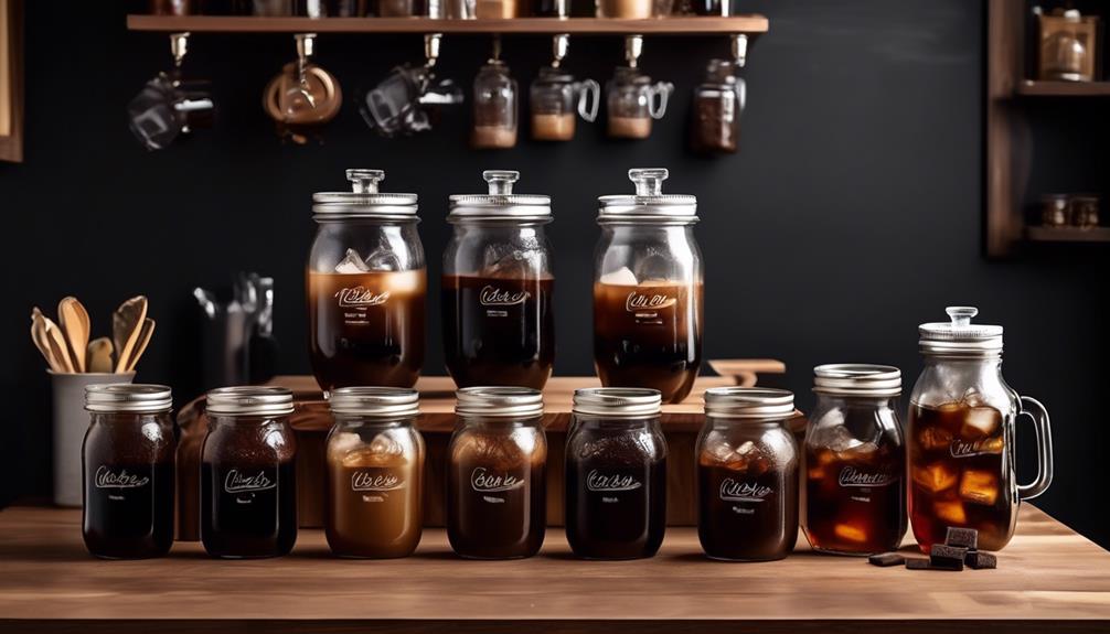 How to Make Large Batch Cold Brew Coffee? tips for serving and storing food