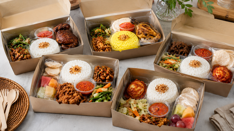 menu nasi kotak