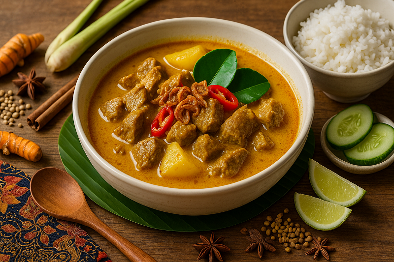 resep gulai kambing sederhana