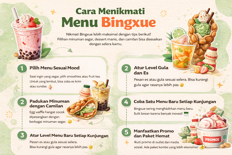 Cara Menikmati Menu