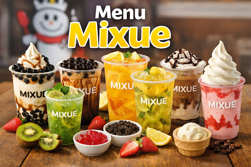 Menu Mixue