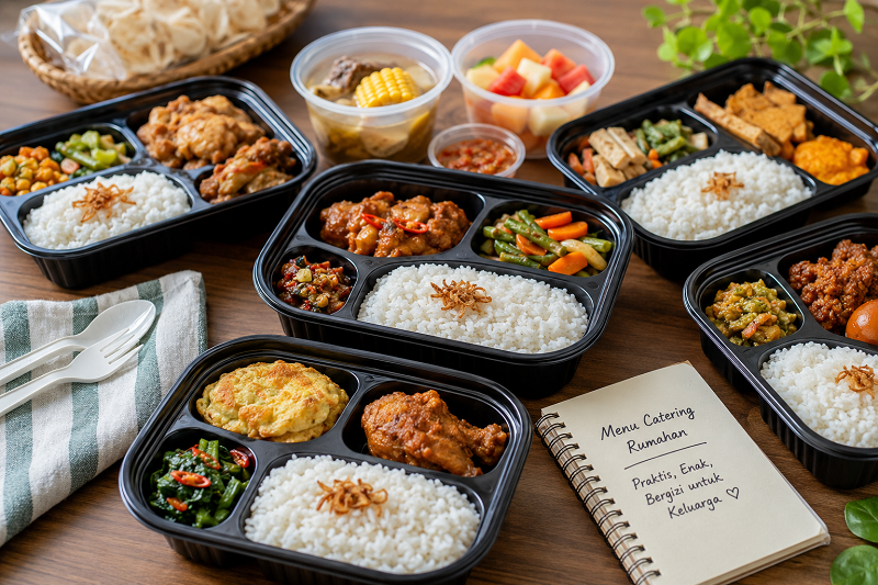  30 Menu Catering Rumahan untuk Keluarga, Lengkap dengan Rotasi 14 Hari